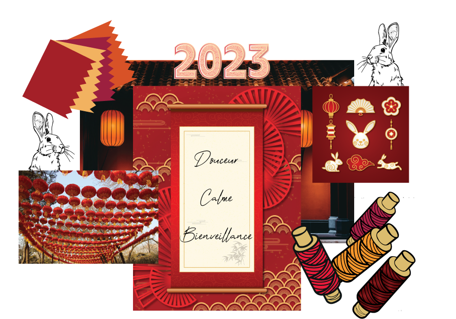 nouvel an chinois 2023 symbole chine liève logo